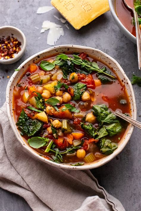 Hearty Tuscan Kale & Chickpea Soup – A Simple Palate