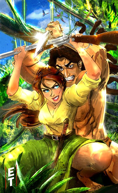 Tarzan vs Jane by elitukes on DeviantArt