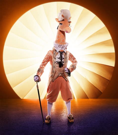 THE MASKED SINGER: Giraffe. The Season Four premiere of THE MASKED SINGER airs Wednesday, Sept ...