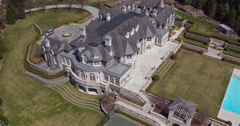 The Stone Mansion In Alpine, NJ Re-Listed For $45 Million | Homes of ...