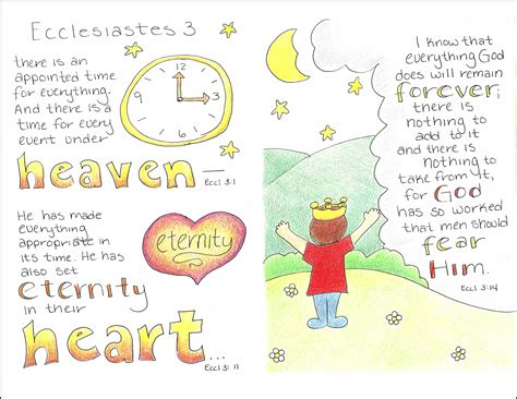 Doodle Through The Bible: Ecclesiastes 3