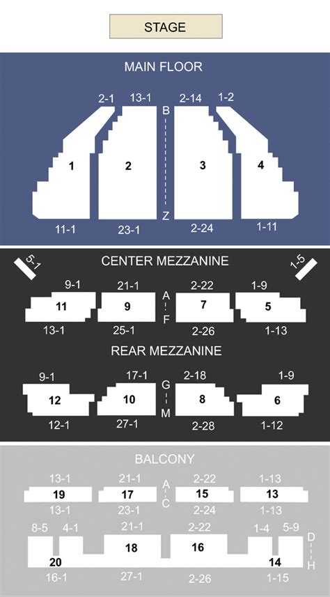 Music Hall Center, Detroit, MI - Seating Chart & Stage - Detroit Theater