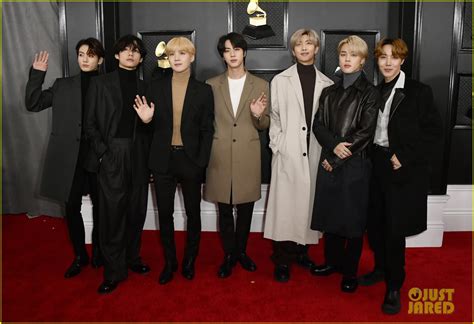 BTS Arrive for Grammys 2020, Walk the Red Carpet Ahead of Performance ...