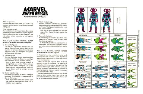 Marvel Comics of the 1980s: Marvel Super Heroes Role Playing Game ...