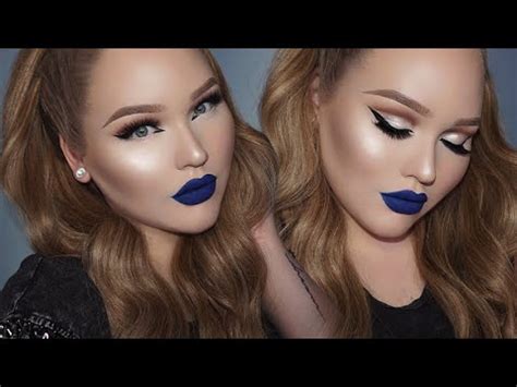 Blue Lipstick Makeup Tutorial | Makeupview.co