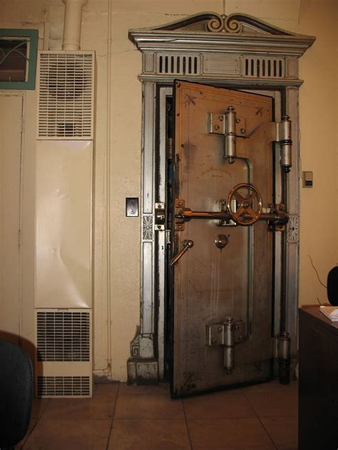 Old Bank Vault Door in 2019 | Vault doors, Speakeasy door, Safe door