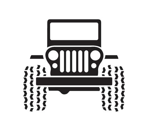 Premium Vector | Jeep logo the graphics fairy vector icon