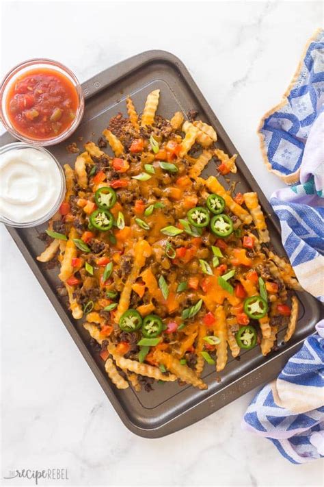 Nacho Fries (better than Taco Bell!) - The Recipe Rebel