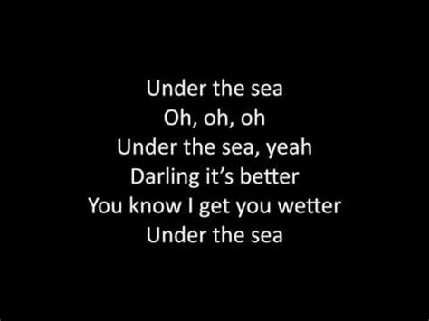 Timeflies - Under The Sea Lyrics - YouTube