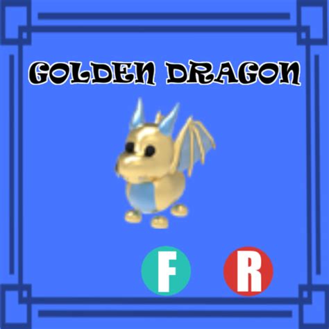 Golden Dragon NORMAL FLY RIDE Adopt Me