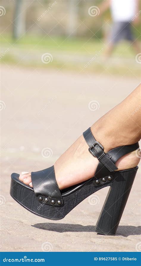 High Heel Shoes stock image. Image of high, stylish, feet - 89627585