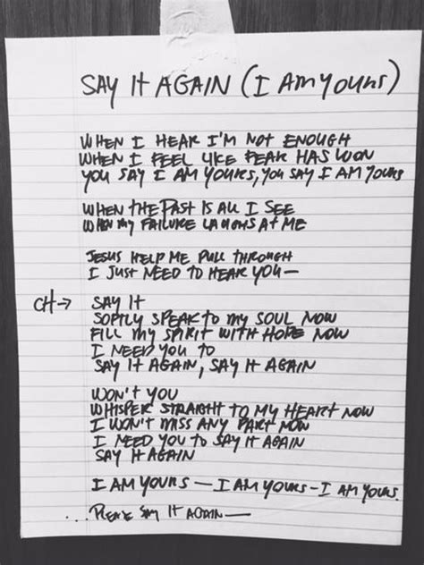 Say It Again (I Am Yours) | Skillshare Student Project