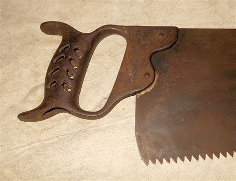 Saw III A Vintage Saw With Cast Iron Handle | Collectors Weekly