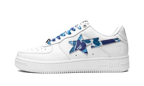 Bape Sta "Blue Camo / White" - Stadium Goods