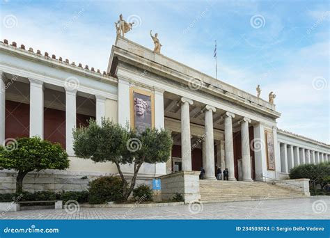 National Museum in Athens, Greece Editorial Stock Image - Image of ...