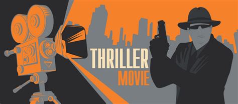 Thriller Poster Cinema Vector Images (over 160)