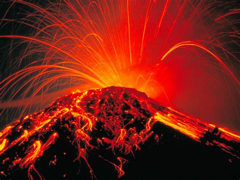 WALLPAPERMANIACAL - Desk TOP Wallpaper: Nature Scenes - Volcanoes (Vulcani)