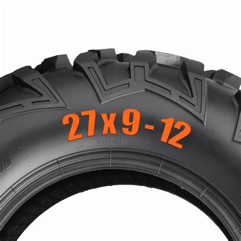 Set Of 4 27X9-12 27X11-12 ATV UTV Tires 6Ply 27X9x12 27X11x12 ...