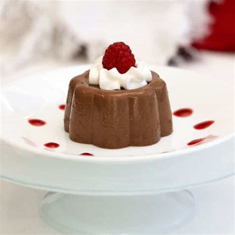 Chocolate Blancmange (with Video) - Pudge Factor