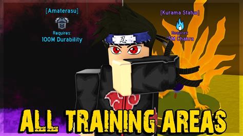 NOOB TO PRO! ALL TRAINING AREAS IN ANIME FIGHTING SIMULATOR ROBLOX - YouTube