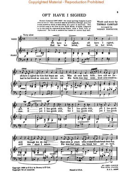 Contralto Songs by Various - Piano Accompaniment - Sheet Music | Sheet ...