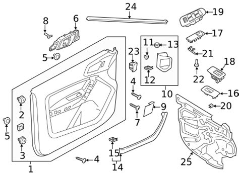 Interior Trim - Front Door for 2020 Ford Ranger | Ford Parts Center