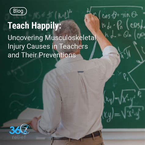 Teach Happily: Uncovering Musculoskeletal Injury Causes In Teachers And Their Preventions | 360 ...