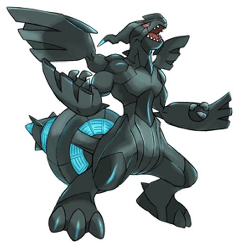 Zekrom Pokemon, Legendary Creature, Reshiram Rival, Black Pokémon, Electric Type PNG