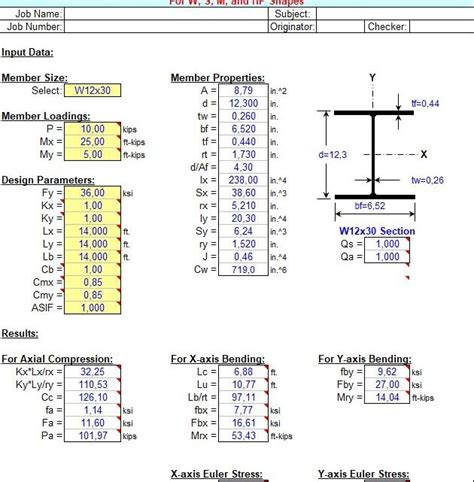 Excel Spreadsheet Design For Engineering Calculations On, 50% OFF