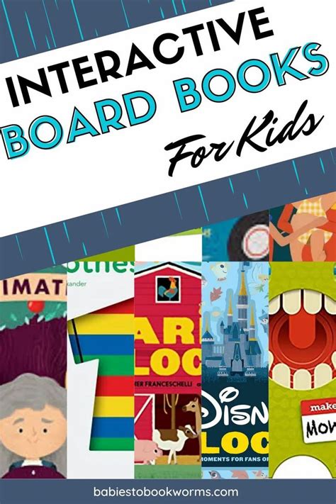 New Interactive Board Books for Kids | Babies to Bookworms | Board ...