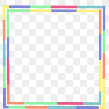 Colorful Border PNG Transparent Images Free Download | Vector Files | Pngtree