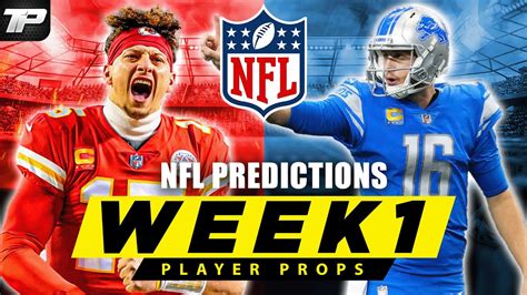 Best NFL Player Props, Picks, Bets, Parlays & Predictions | NFL Thursday Night Football | Today ...