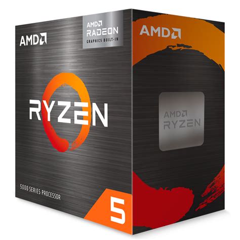 PROCESADOR AMD RYZEN 5 5600G APU 3.9GHZ / 4.4GHZ / 6 CORE 12Threads / AM4 / Con disipador Wraith ...