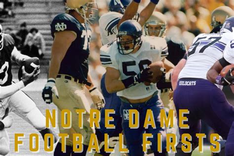 Throwback Thursday: Notre Dame Football Firsts - Northwestern, 1889 ...