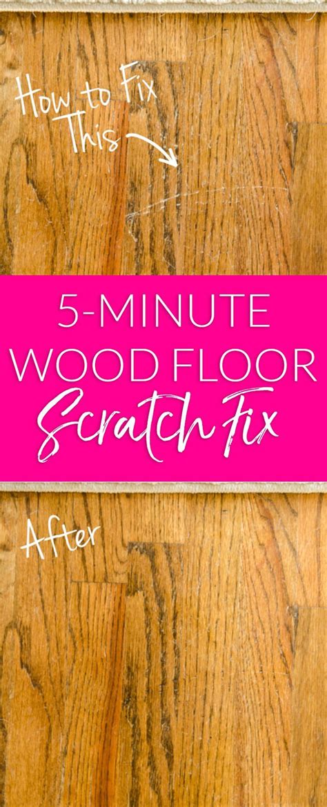 How to repair wood floor scratches quick fix friday – Artofit