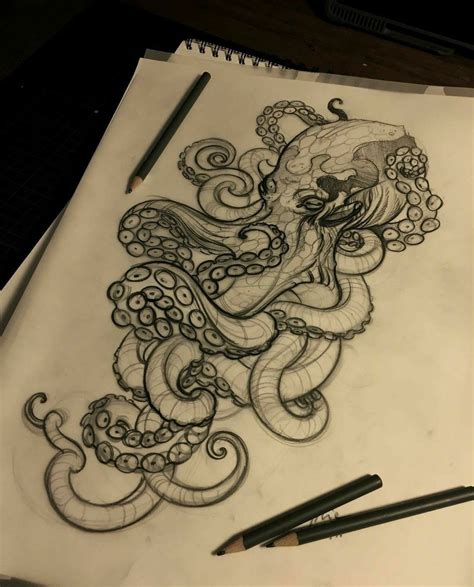 Pin by Anemoia on Inkspiration | Octopus tattoo design, Octopus tattoo sleeve, Octopus tattoos