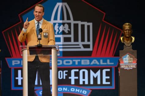 Peyton Manning’s speech was a highlight at Pro Football Hall of Fame ...