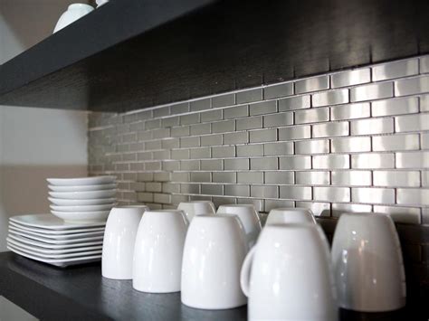 Metal Tile Backsplashes: Pictures, Ideas & Tips From HGTV | HGTV