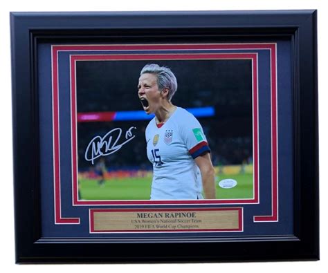 Megan Rapinoe Signed 11x14 Custom Framed Photo Display (JSA COA) | Pristine Auction