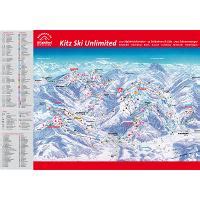 Large detailed piste map of Kitzbuhel Ski Area - 2010 | Tyrol | Austria ...