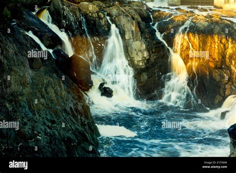 Grand Falls Gorge, Grand Falls, New Brunswick, Canada Stock Photo - Alamy