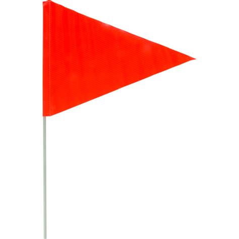 Zenith Safety Products SGG309 Snow Flag, Red, 6' H