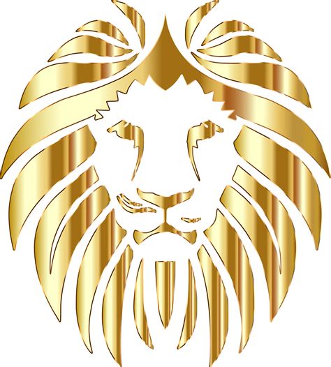 Transparent Background Gold Lion Logo Png Images And Photos Finder | My ...