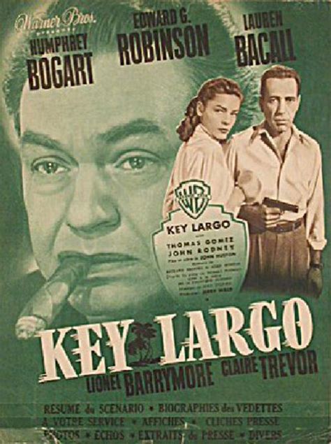 Key Largo Original 1948 French Movie Pressbook - Posteritati Movie ...