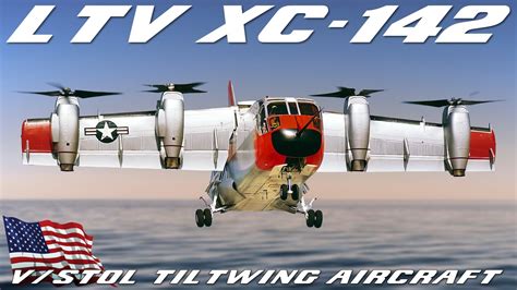 Experimental Planes: The Tiltwing LTV XC-142 | Ling Temco Vought V/STOL Aircraft That Never Was ...