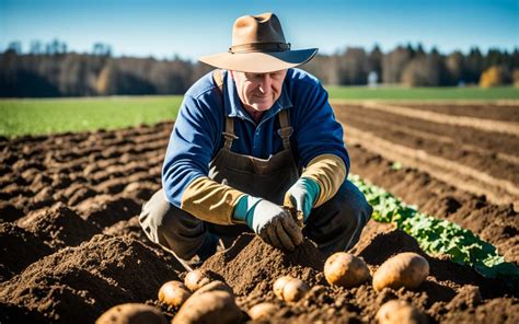 Harvesting Sweet Potatoes