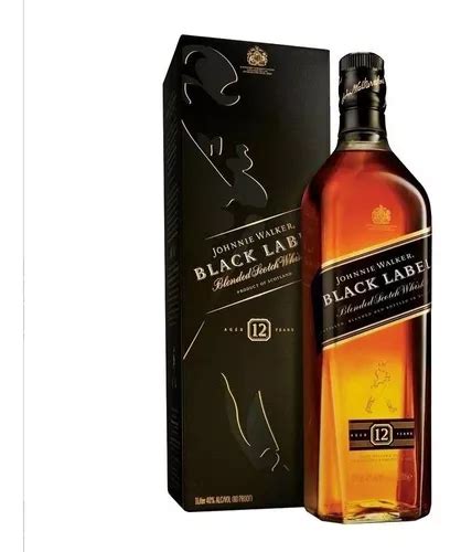 Johnny Walker Etiqueta Negra 1 Litro | MercadoLibre