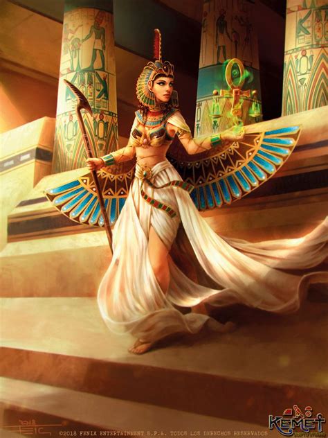 Maat Incarnate by https://www.deviantart.com/feig-art on @DeviantArt Ancient Egyptian Goddess ...