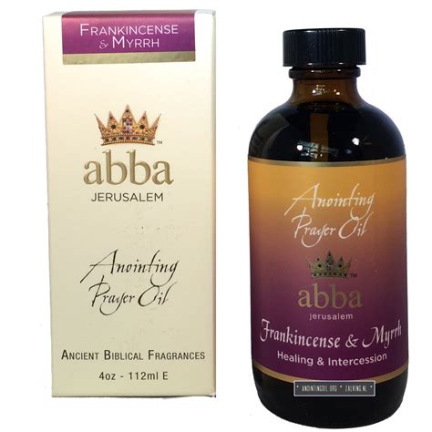 4 oz Frankincense & Myrrh Anointing Oil – The Anointing Oil Shop