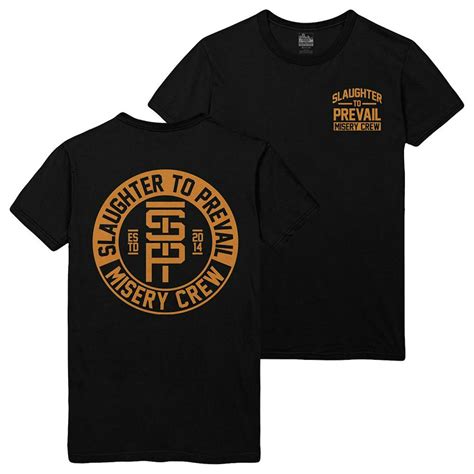 Slaughter To Prevail - Misery Crew Gold Ink Tee